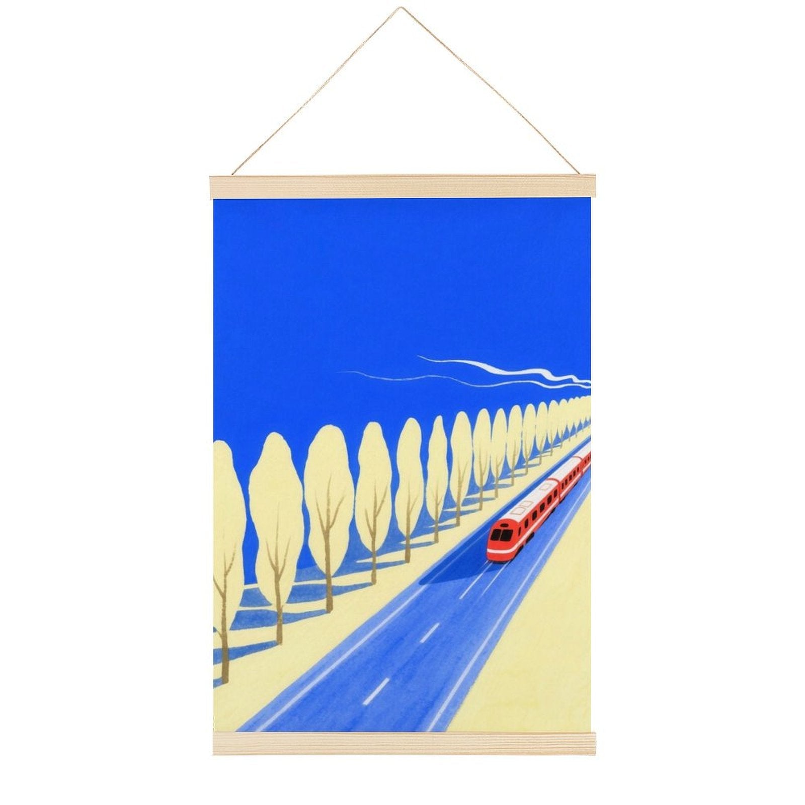 Custom Photo Magnetic Canvas Hanging Painting with Wood Frame Personalized Decoration-larkway tradelink