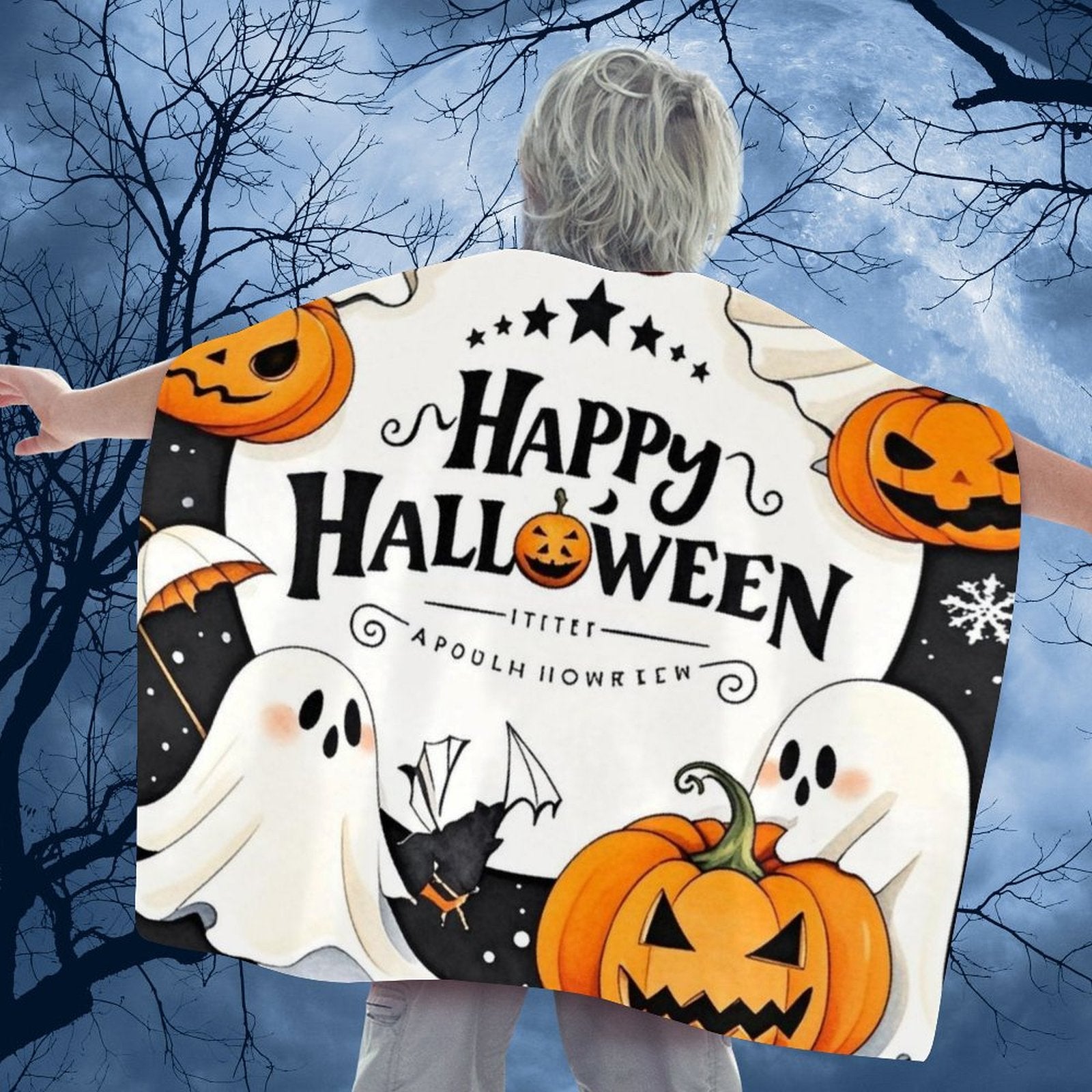 Personalized Festival Cape Custom Picture Cape Lightweight Durable Double Sided-larkway tradelink