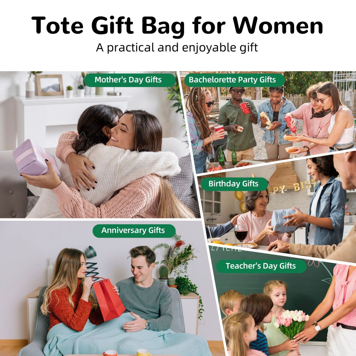 Personalized PIctur Tote Bag Custom Photo handbag for Her-larkway tradelink