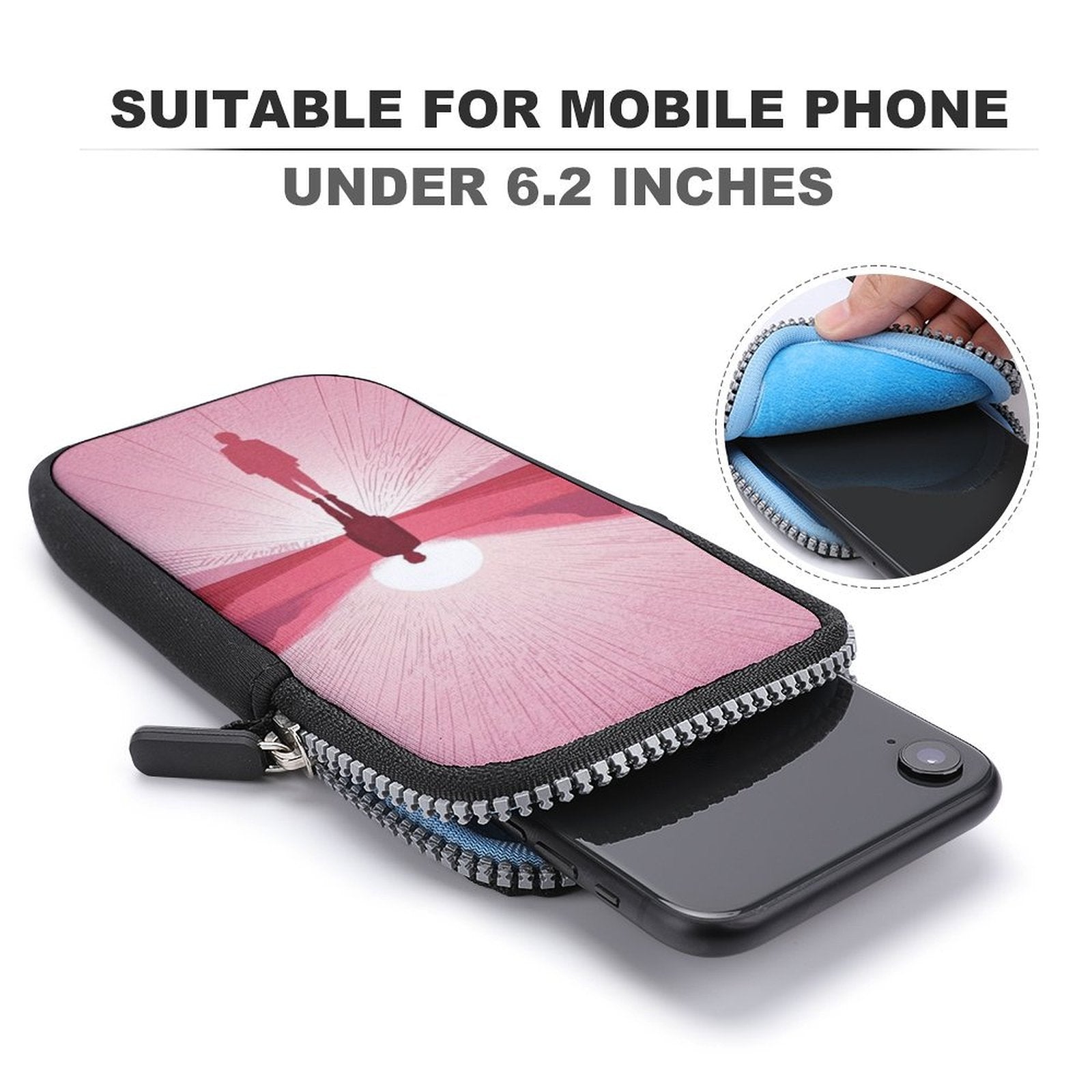 Custom Photo Diving Material Mobile phone package Personalized Pouch-larkway tradelink