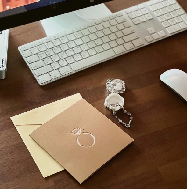 3D Card Creative Diamond Ring Wedding Pop Up Greeting Card-larkway tradelink