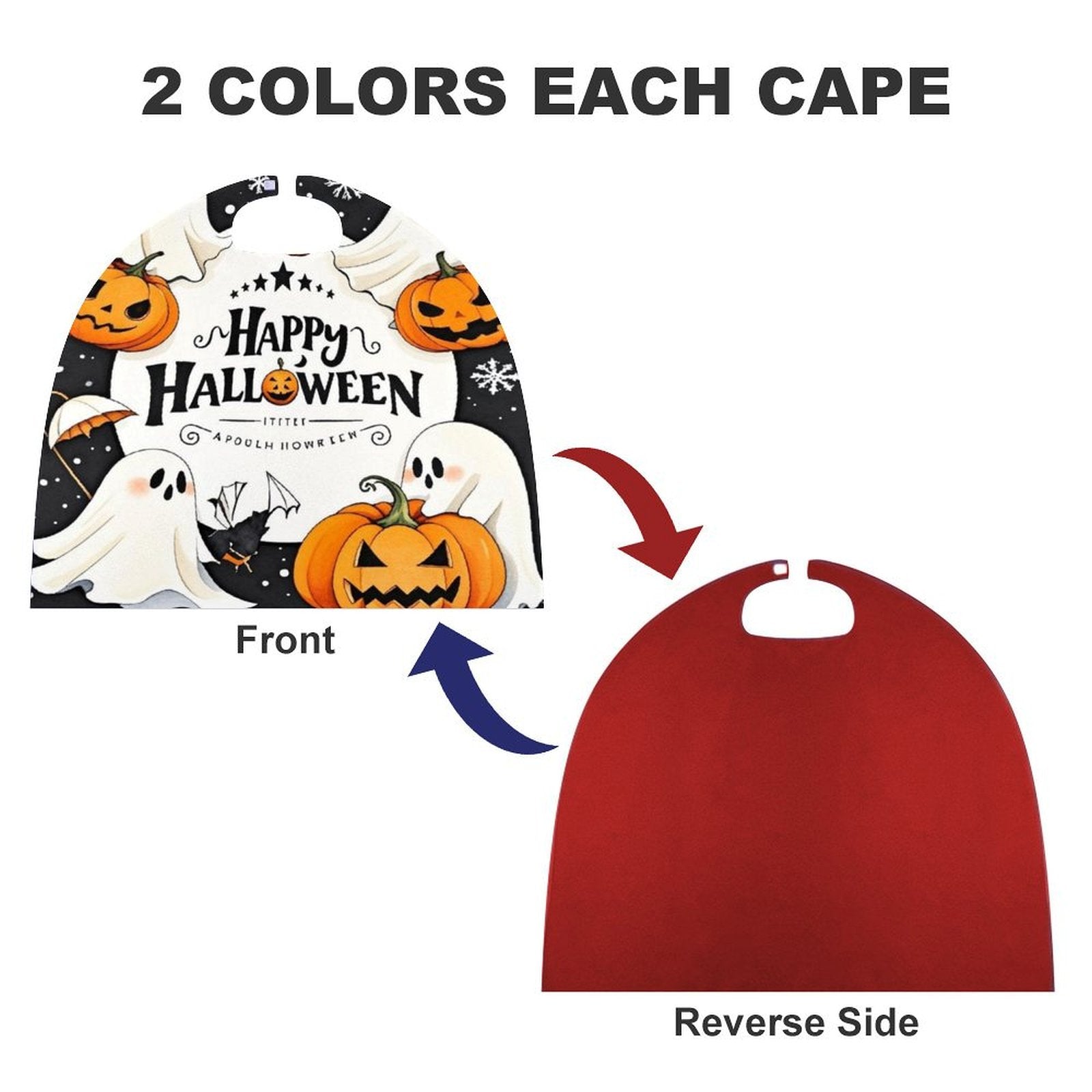 Personalized Festival Cape Custom Picture Cape Lightweight Durable Double Sided-larkway tradelink