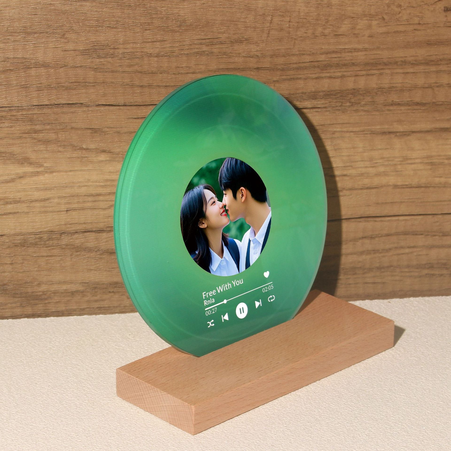 Custom Music Playing Vinyl Record with Photo Personalized Personalized  CD Gift-larkway tradelink