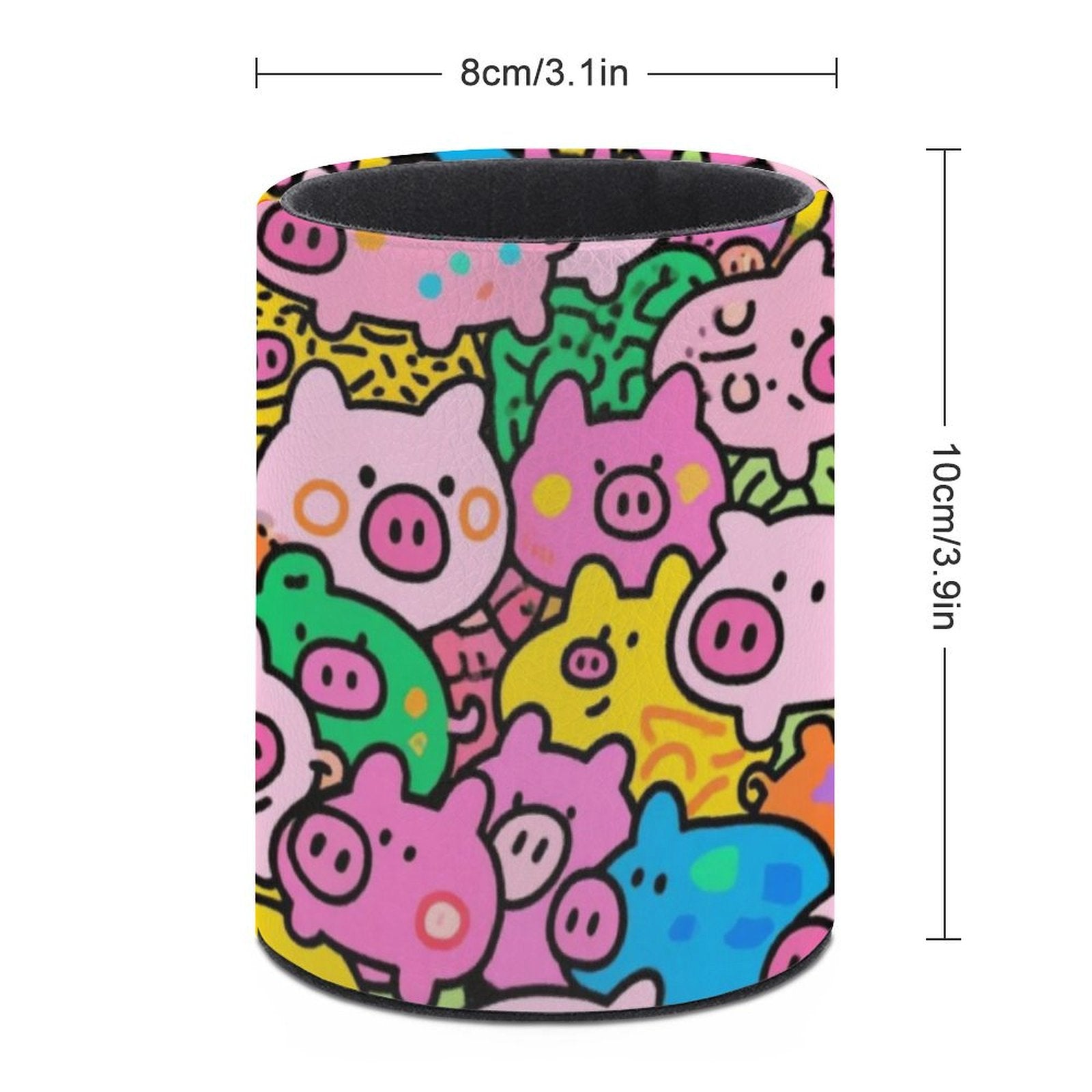 Custom Photo Round Pen Holder Personalized Picture Desk Organizer-larkway tradelink