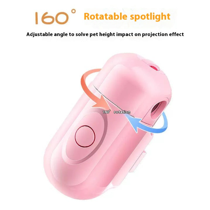 Customized Pet Social Projection Lamp Personalized Collar Tag LED Lamp Night Anti Lost Dog Walking Lamp-larkway tradelink