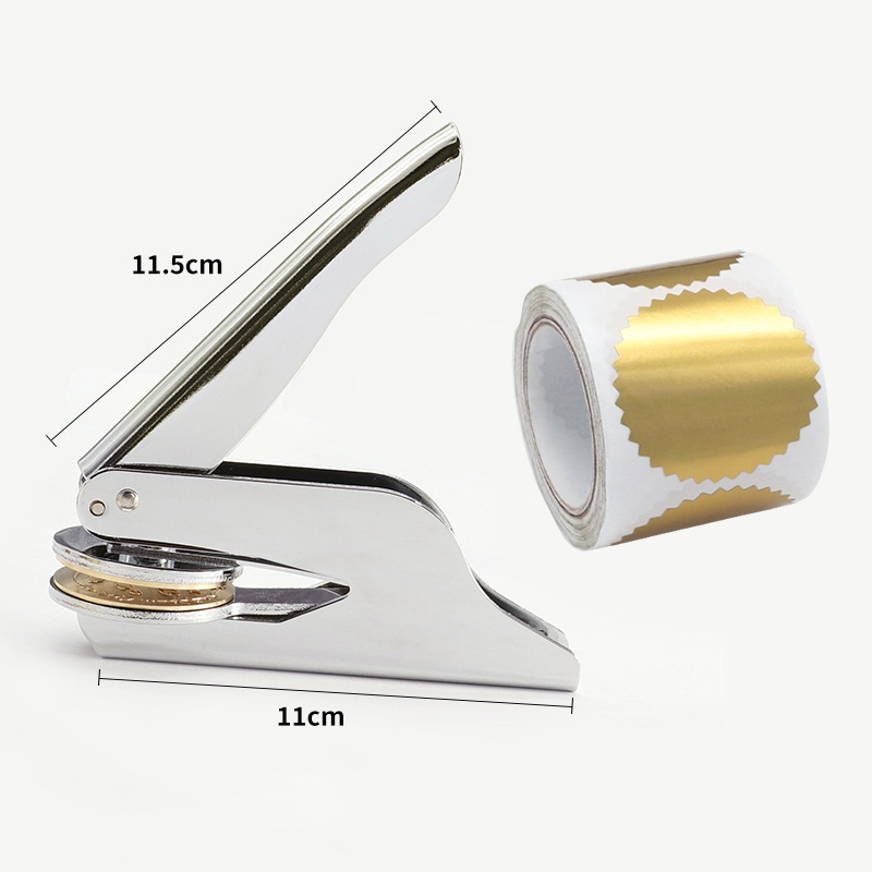 Personalized Book Embosser Clip