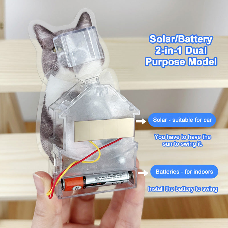 Personalized Bobblehead Acrylic Stand Custom Pet Photo Car Decoration Attractive Gift for Pet Lover