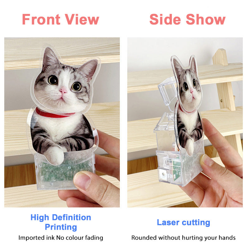 Personalized Bobblehead Acrylic Stand Custom Pet Photo Car Decoration Attractive Gift for Pet Lover