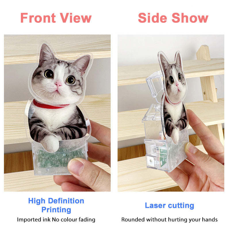 Personalized Bobblehead Acrylic Stand Custom Pet Photo Car Decoration Attractive Gift for Pet Lover