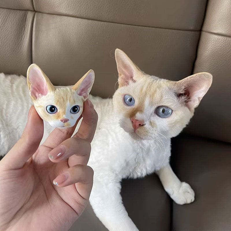 Personalisierte handbemalte Haustier-3D-Ornamente