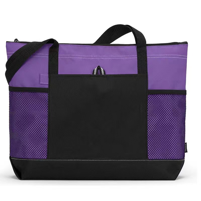 Große Tragetasche mit personalisiertem Strickdesign