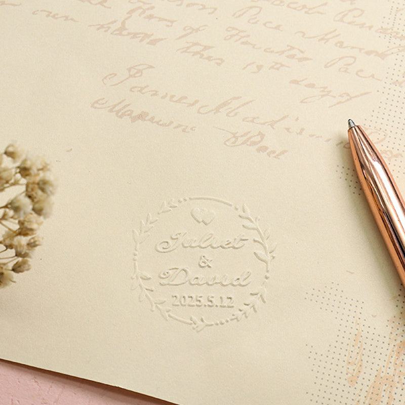 Personalized Book Embosser Clip