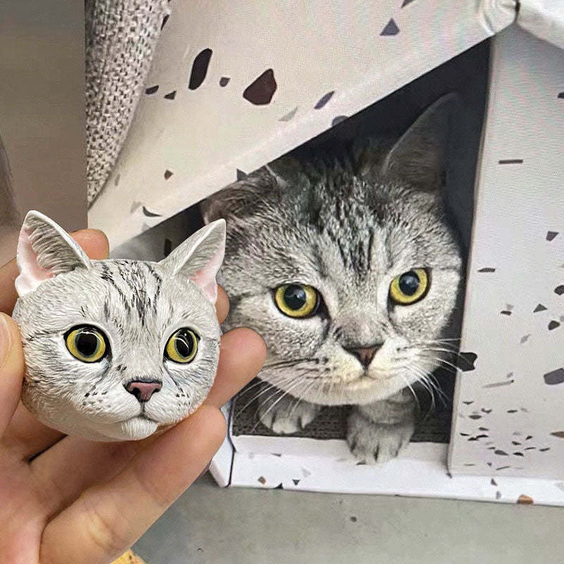 Personalisierte handbemalte Haustier-3D-Ornamente