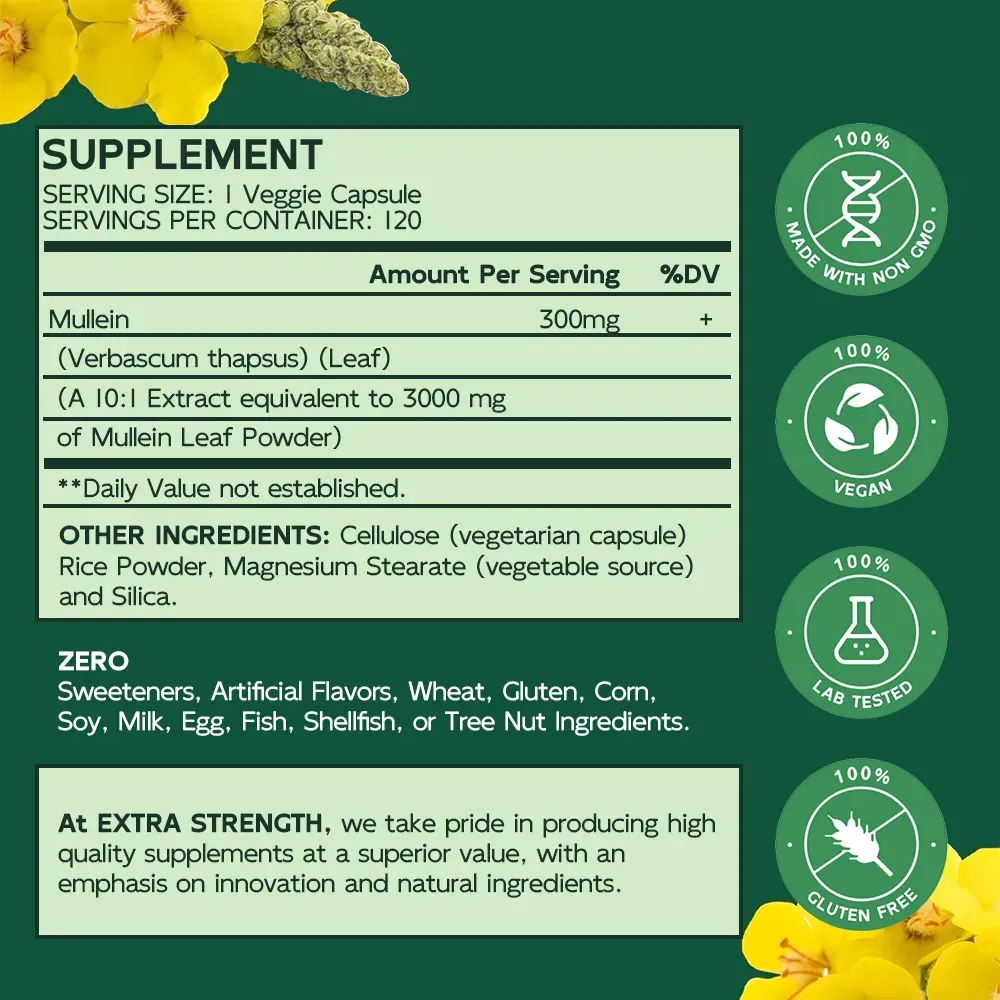 Trypulmo® Mullein Capsules