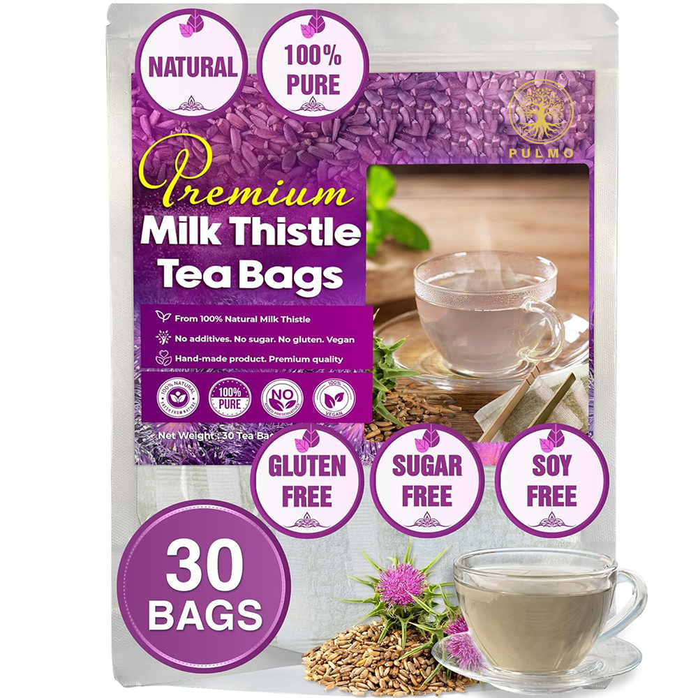 Pure Milk Thistle Tea – No Sugar, No Caffeine, No Additives