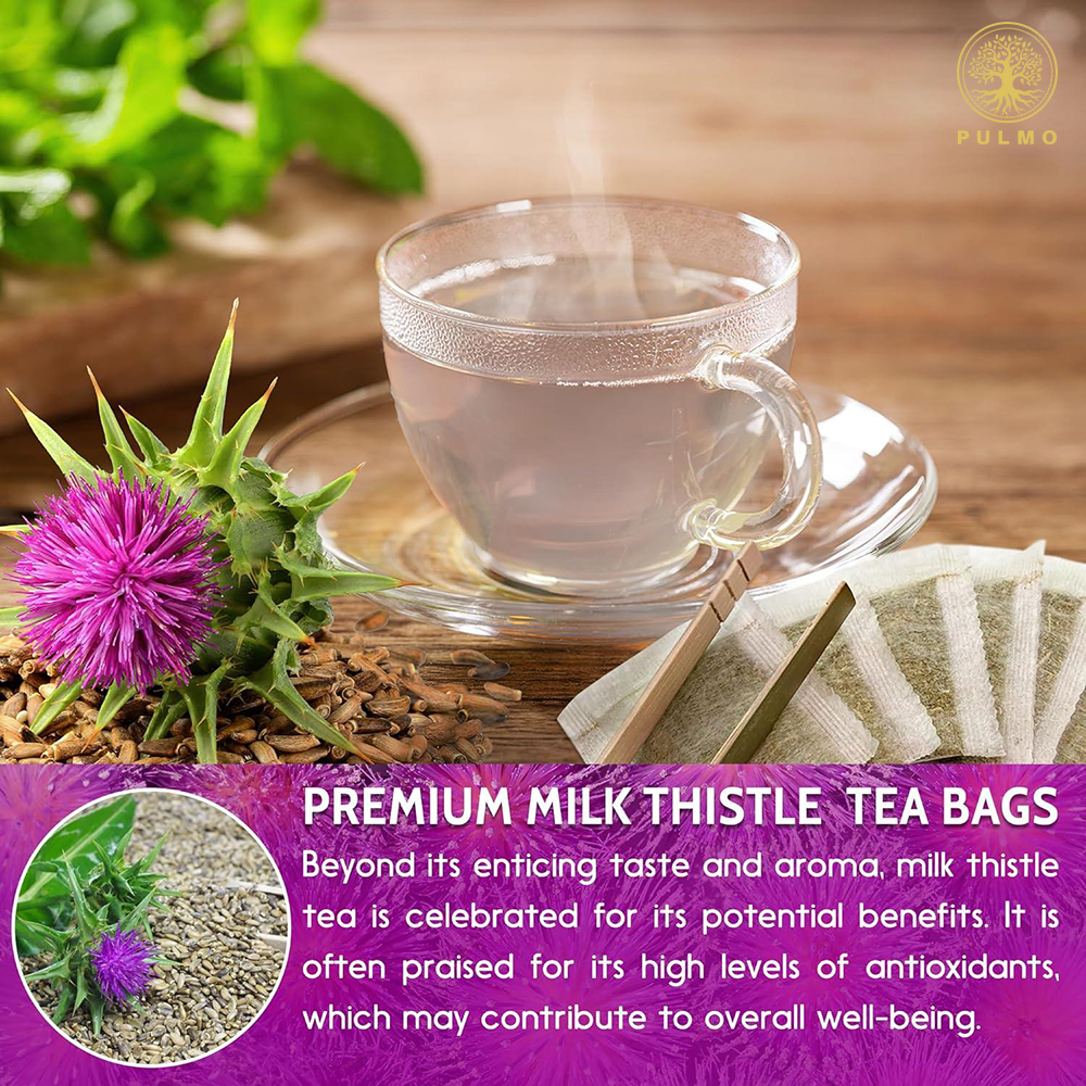 Pure Milk Thistle Tea – No Sugar, No Caffeine, No Additives