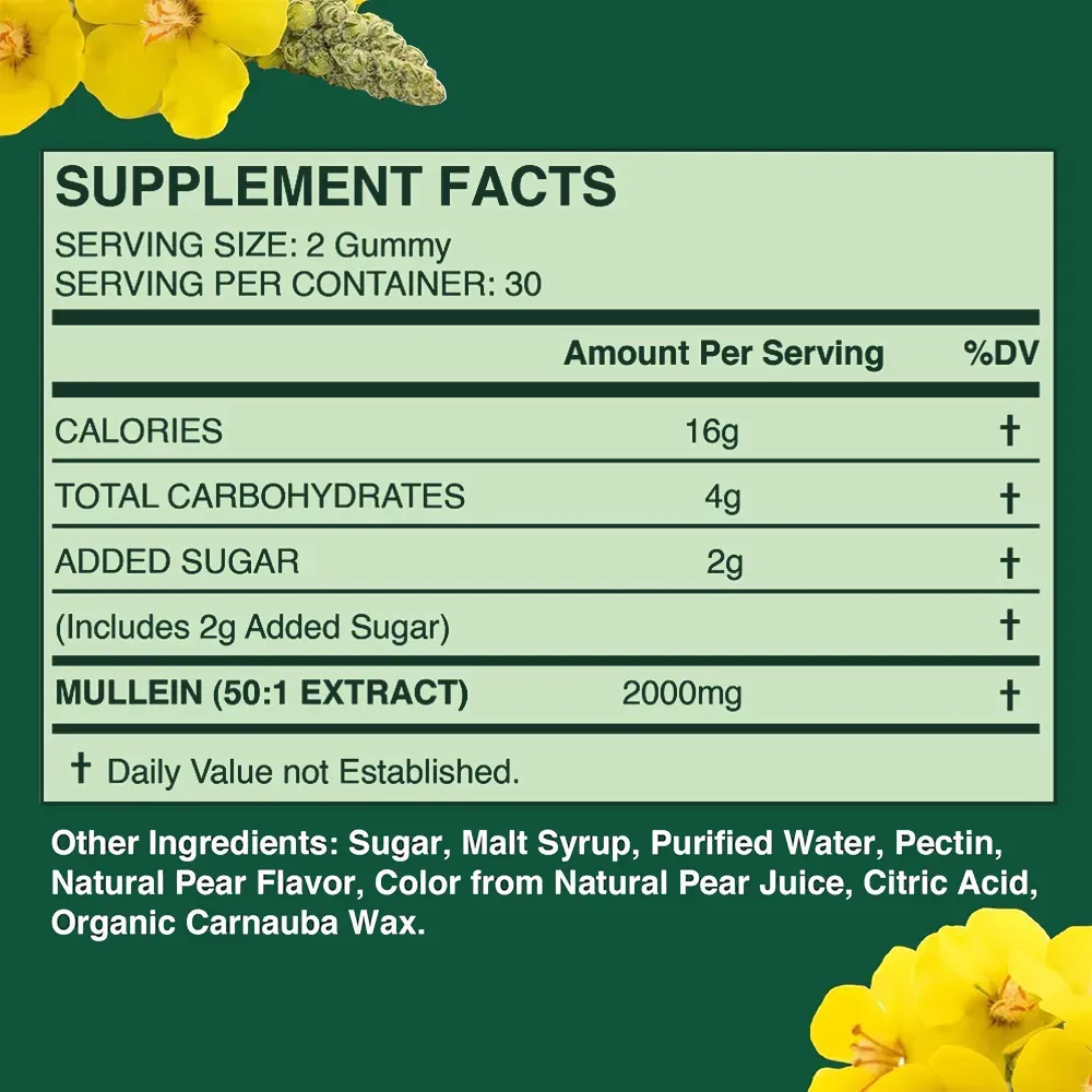 Trypulmo® Mullein Gummies