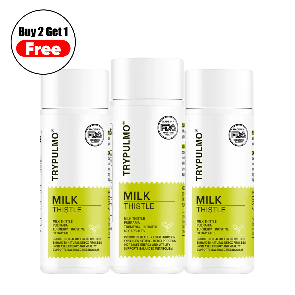 PULMO™ Milk Thistle Liver Support | Purification & Detoxification