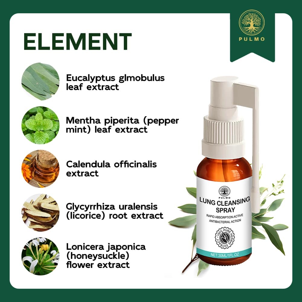 Pulmo® Lung Cleansing Spray