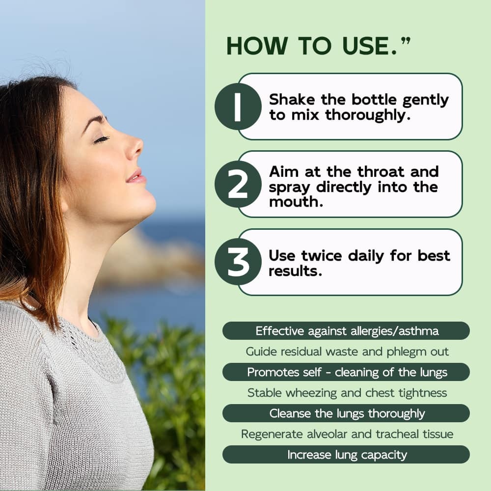 Pulmo® Lung Cleansing Spray