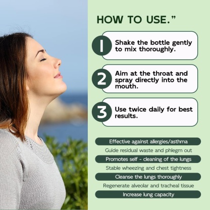 Pulmo® Lung Cleansing Spray