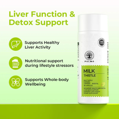 Milk Thistle Liver Support- Purification & Detoxification