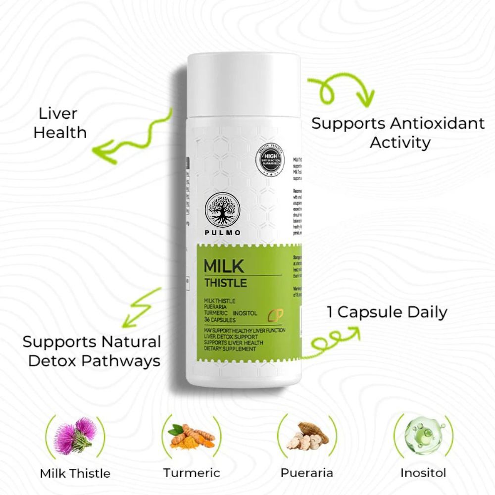 Milk Thistle Liver Support- Purification & Detoxification