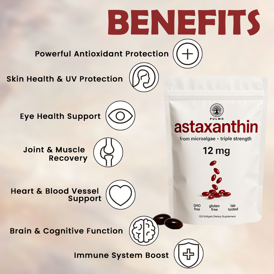 Pulmo Astaxanthin Supplement