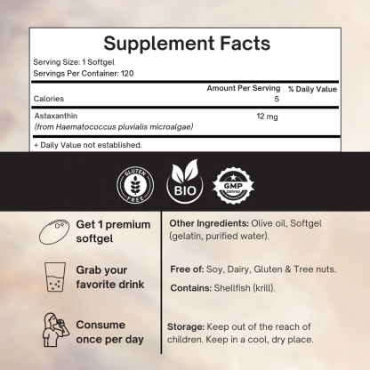 Pulmo Astaxanthin Supplement
