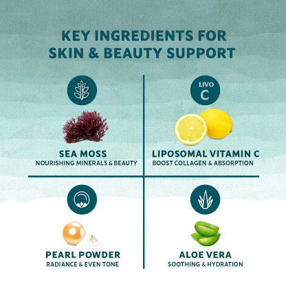 Glow Sea Moss & Pearl Powder