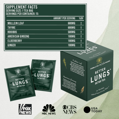 Mullein Leaf _ Better Lungs Detox Tea