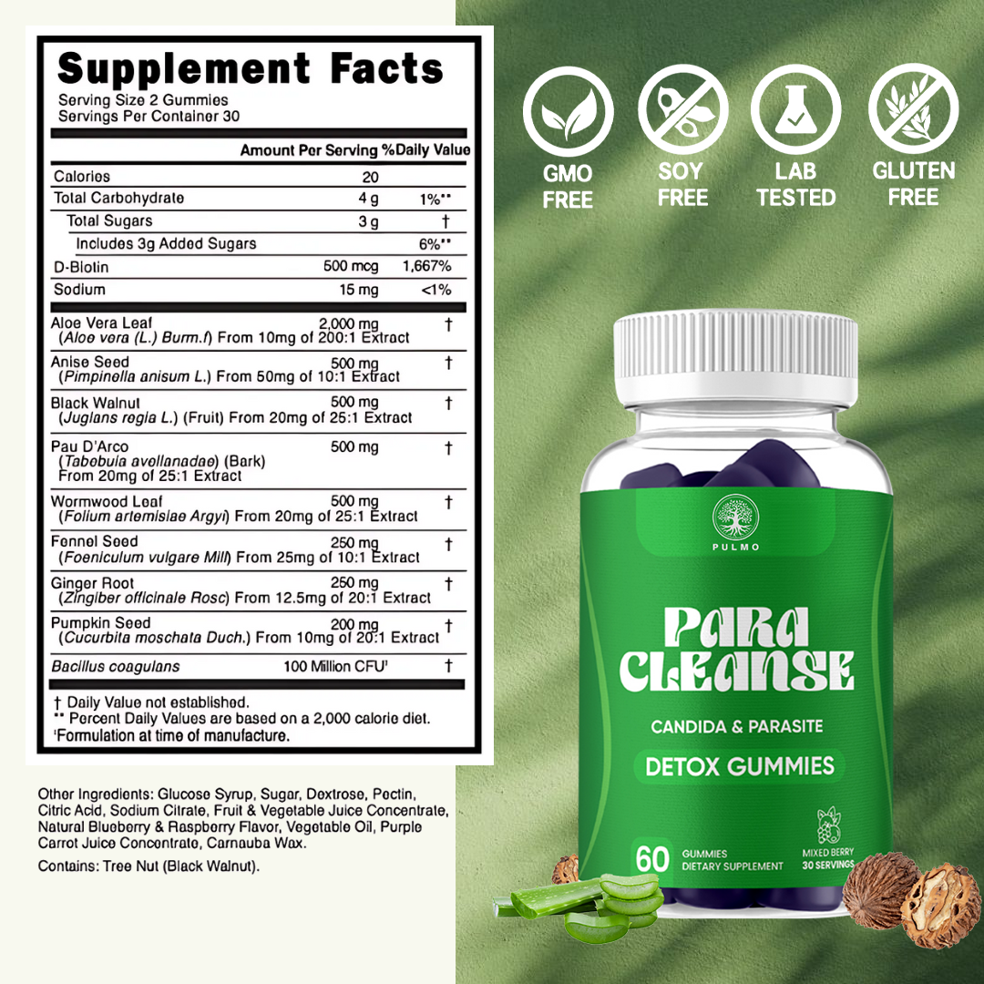 Para Cleanse & Detox Gummies