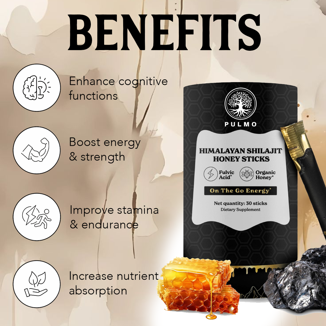 Himalayan Shilajit Honey Sticks