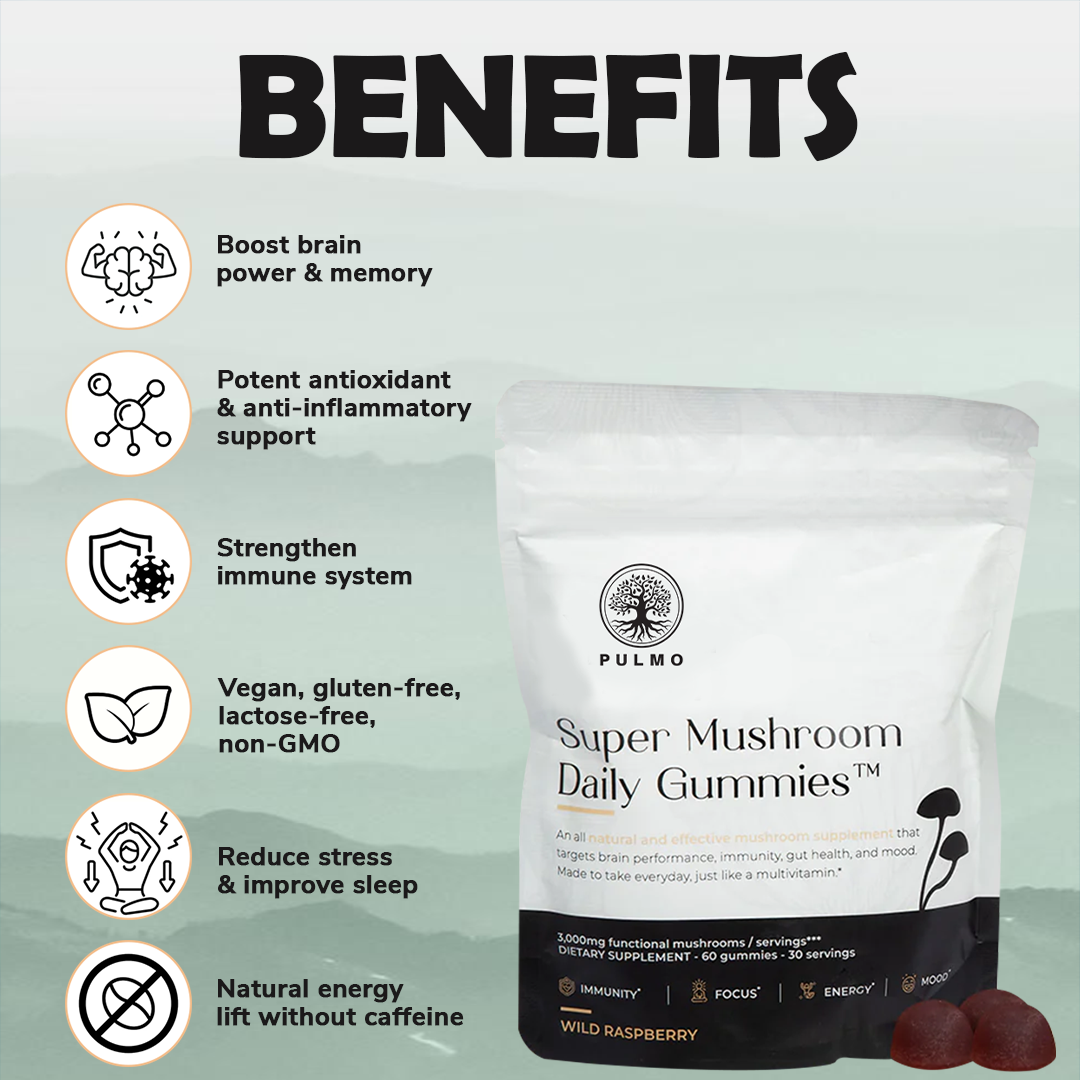 Super Mushroom Daily Gummies