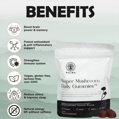 Super Mushroom Daily Gummies