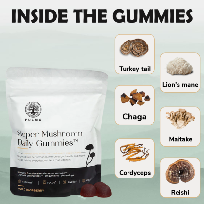 Super Mushroom Daily Gummies