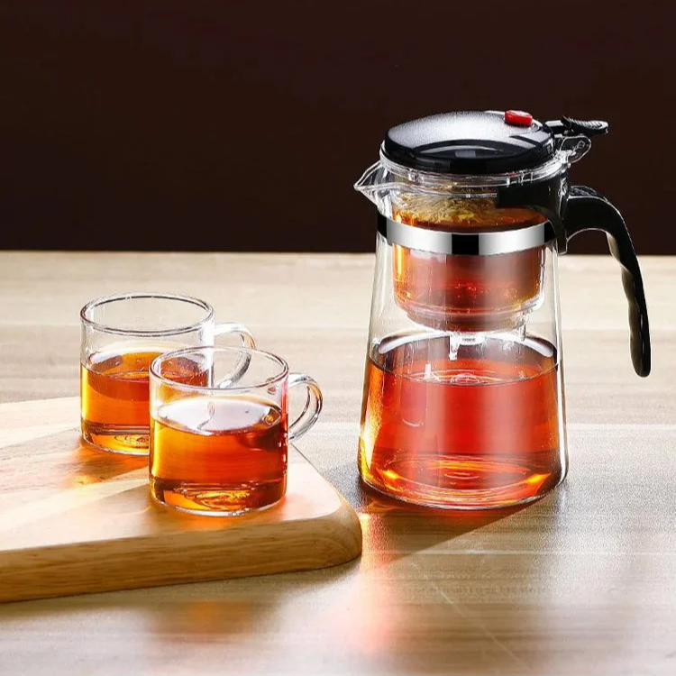 One-click filter tea set