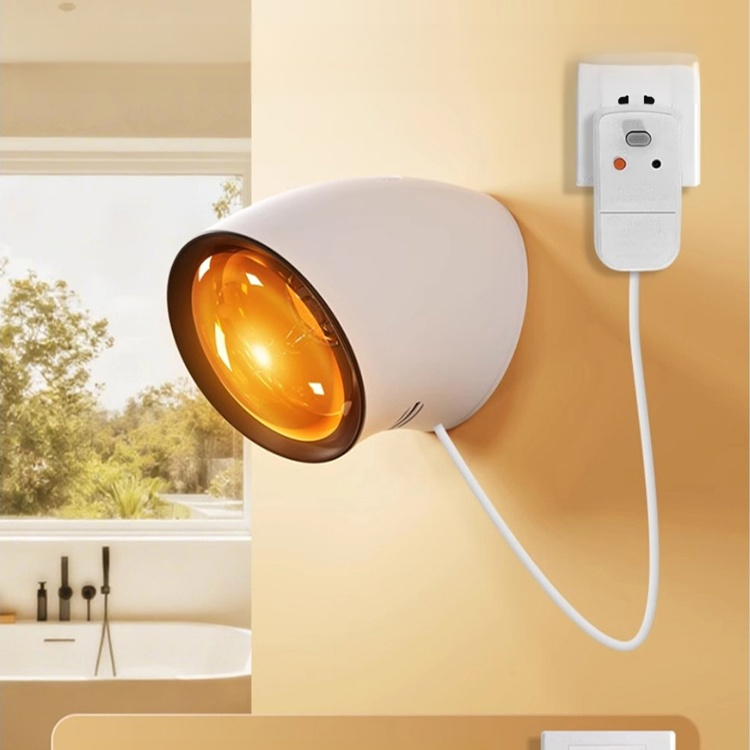 Drill-free bathroom heater