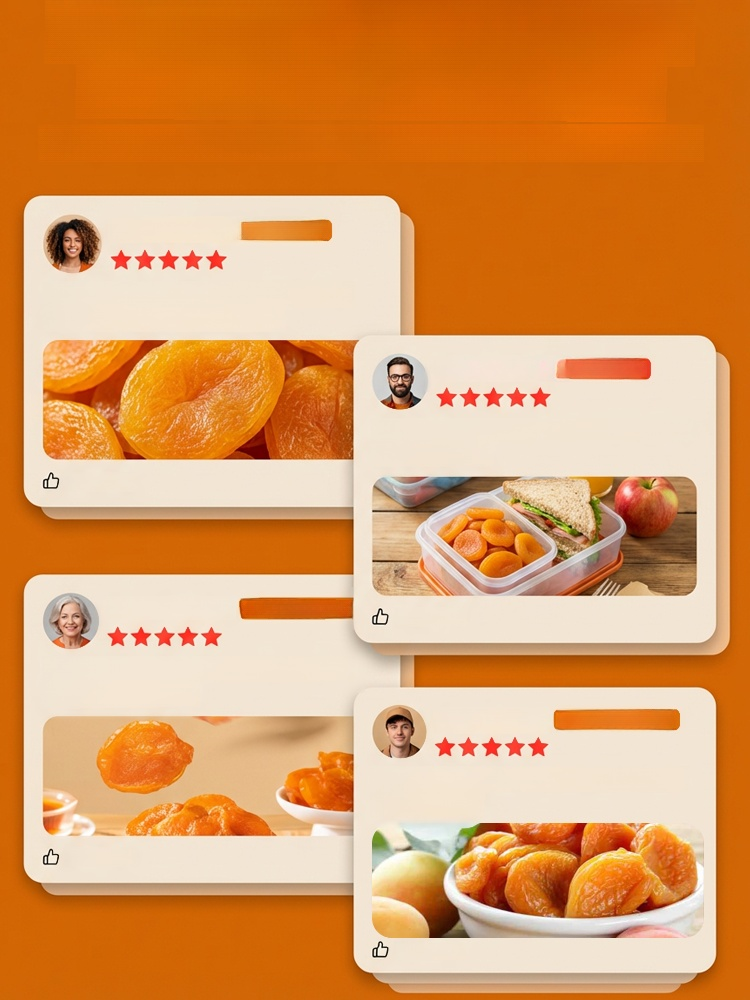 【Recommended by Cardiologists】Golden Honey-Core Apricots from California's Central Valley