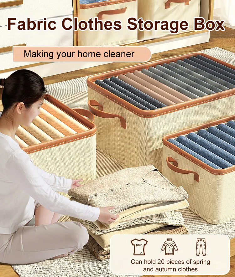 Fabric Clothes Storage Box