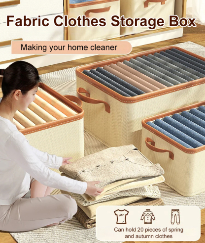 Fabric Clothes Storage Box