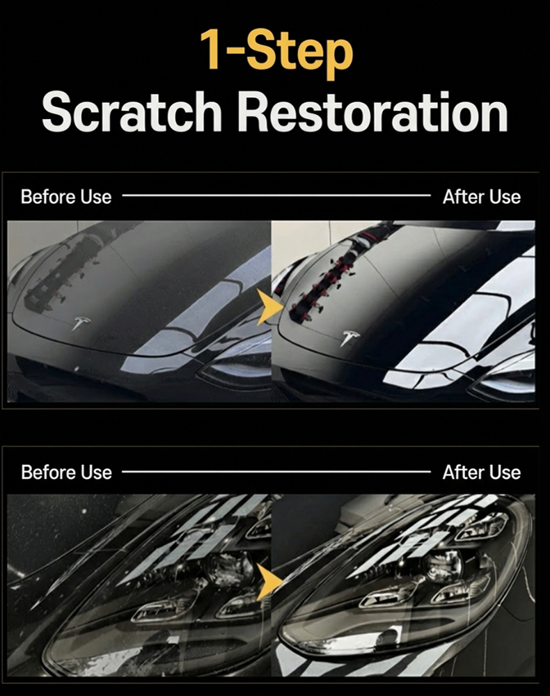 【🚗Buy One Get One Free】German Ultimate Ceramic Coating Spray🛡️ Give Your Old Car a Dazzling Gloss in 3 Minutes