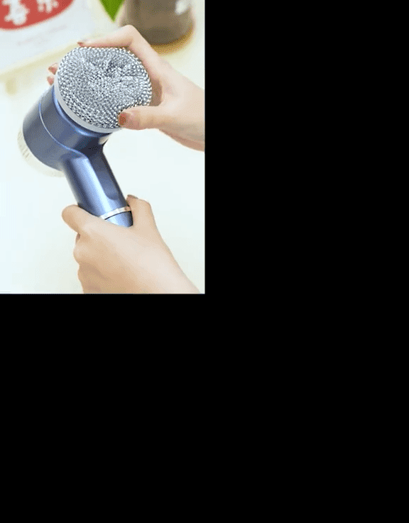 Digital radio motorized universal cleaning brush