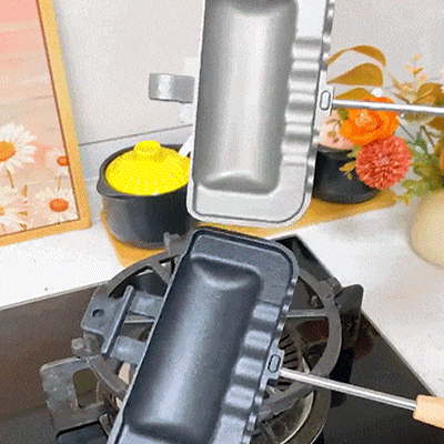 Non-stick coating sandwich grill pan