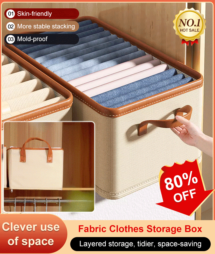 Fabric Clothes Storage Box