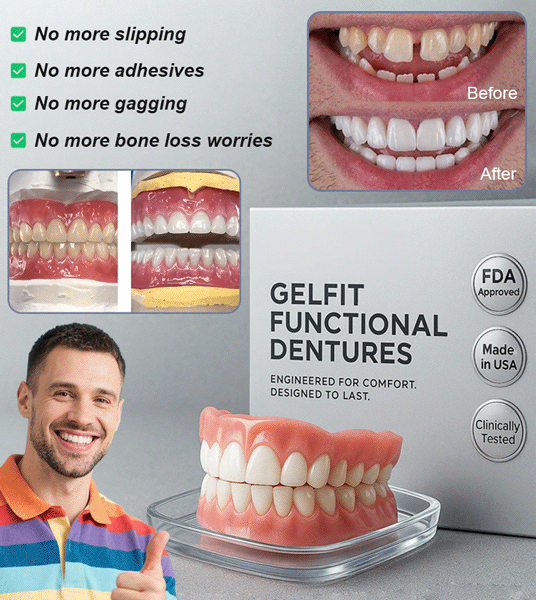 🦷 A celebrity smile in 3 seconds! Perfect Smile Denture Set✨️