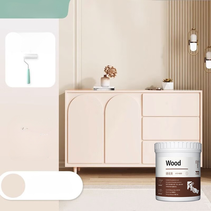 🎨Water-based wood paint for furniture renovation✨ Repairs paint chips and scratches, environmentally friendly and easy to apply