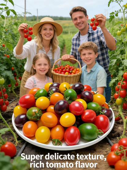 【🍅Buy One Get One Free】98% High Germination Rate Waterfall Cherry Tomato Seeds💥50% Discount! High Yield in 30 Days, 2 Packs for $42 with Free Shipping