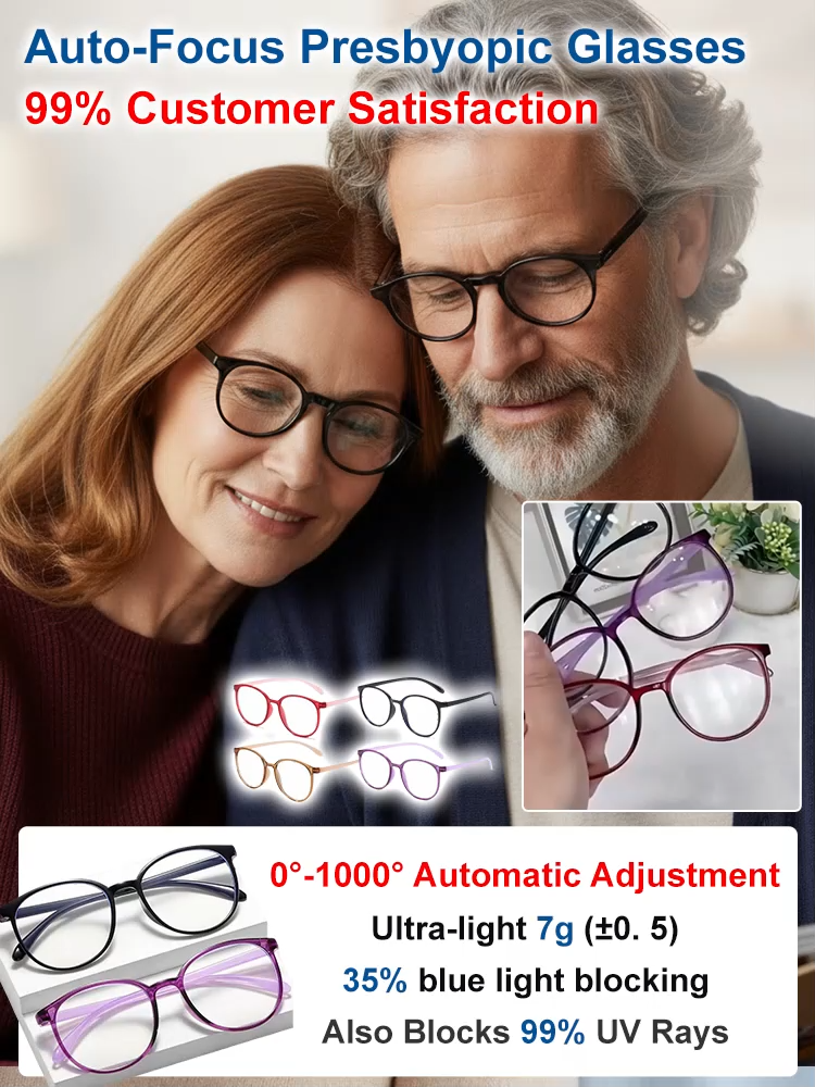 🔥Newly Upgraded Autofocus Technology👓! 100-700 Degree Adaptive Focus✅, Upgraded TR90 Material