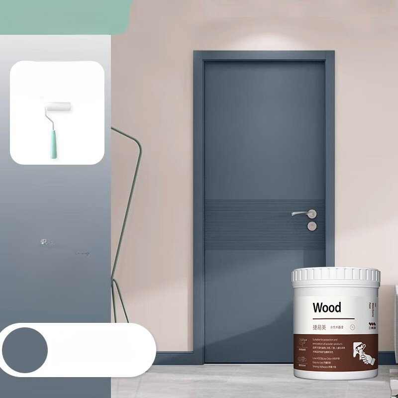 🎨Water-based wood paint for furniture renovation✨ Repairs paint chips and scratches, environmentally friendly and easy to apply